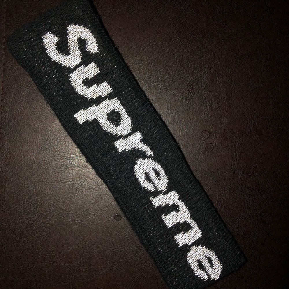 Supreme Black Headband